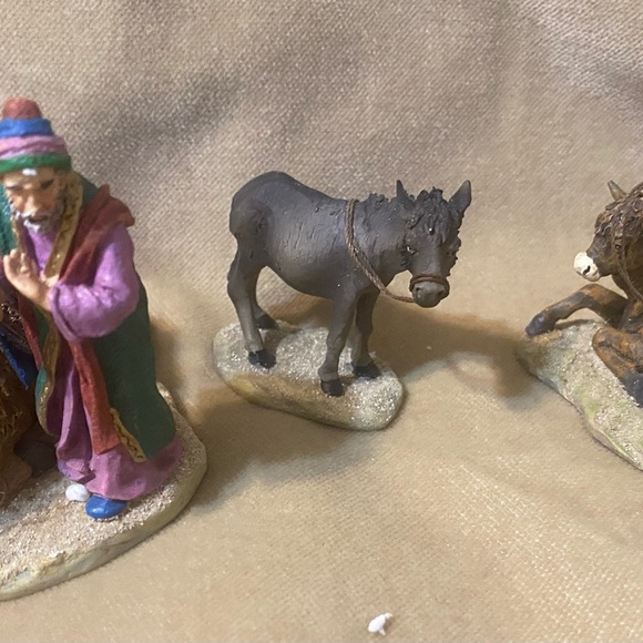 department 56 little town of bethlehem nativity***LOT OF 13 PIECES/Vintage - Picture 5 of 12